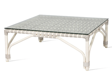 LUCY - Square low wicker garden side table by Vincent Sheppard - view 2